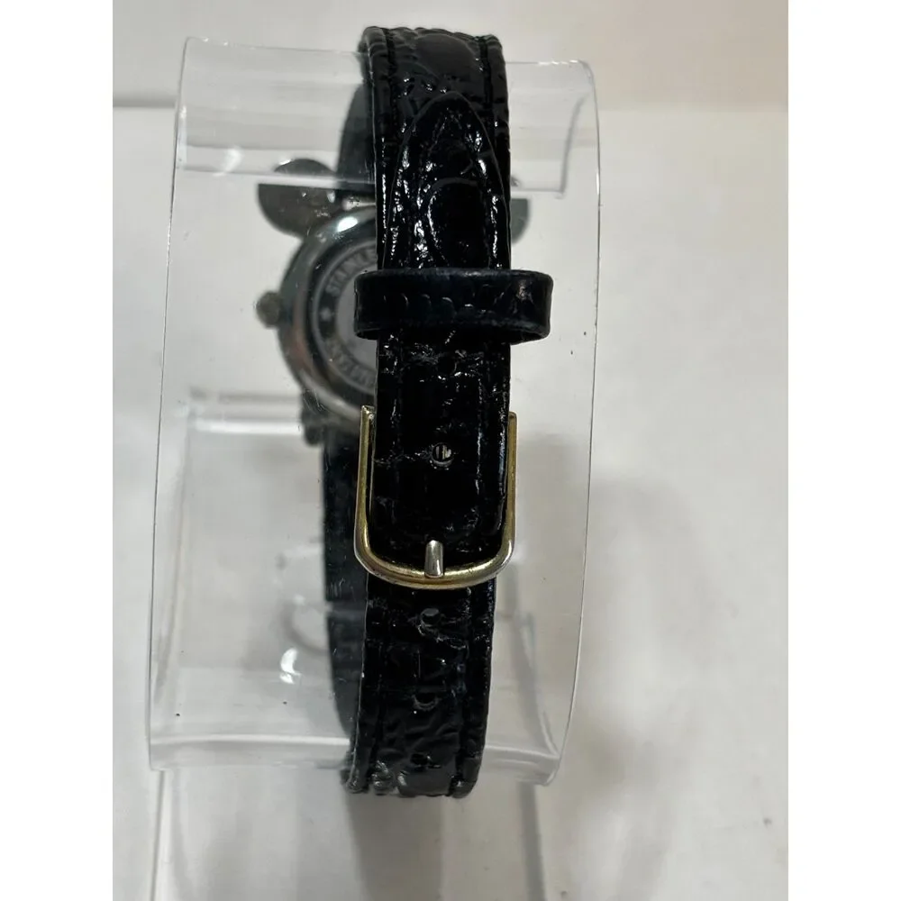 Geneva quartz Mickey Mouse silver ears women's watch, working